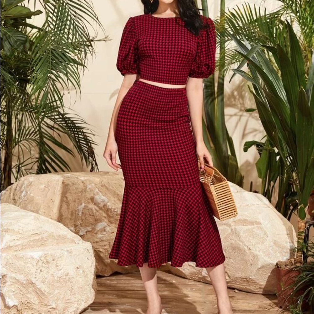 Skirt marching set 🍒🍒